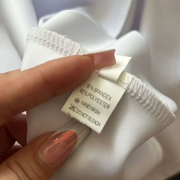 Elegant Off Shoulder High Slit Formal Party Long Red Mermaid Dress - Picture 11 of 11